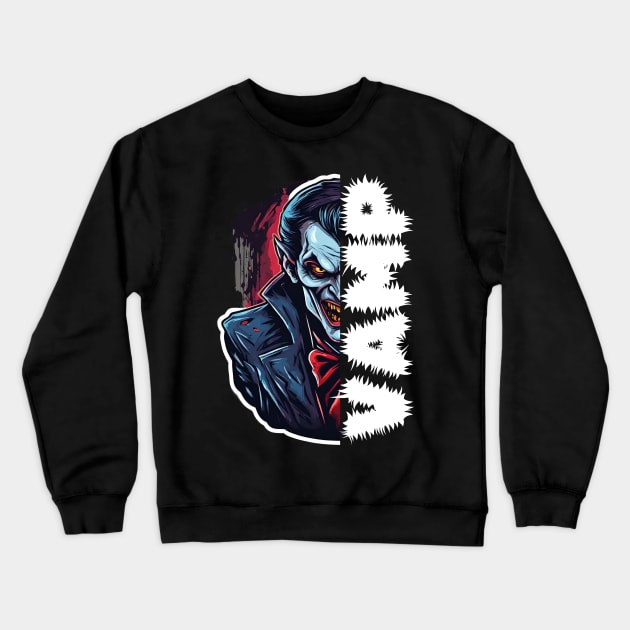 Vamp Crewneck Sweatshirt by Jhontee